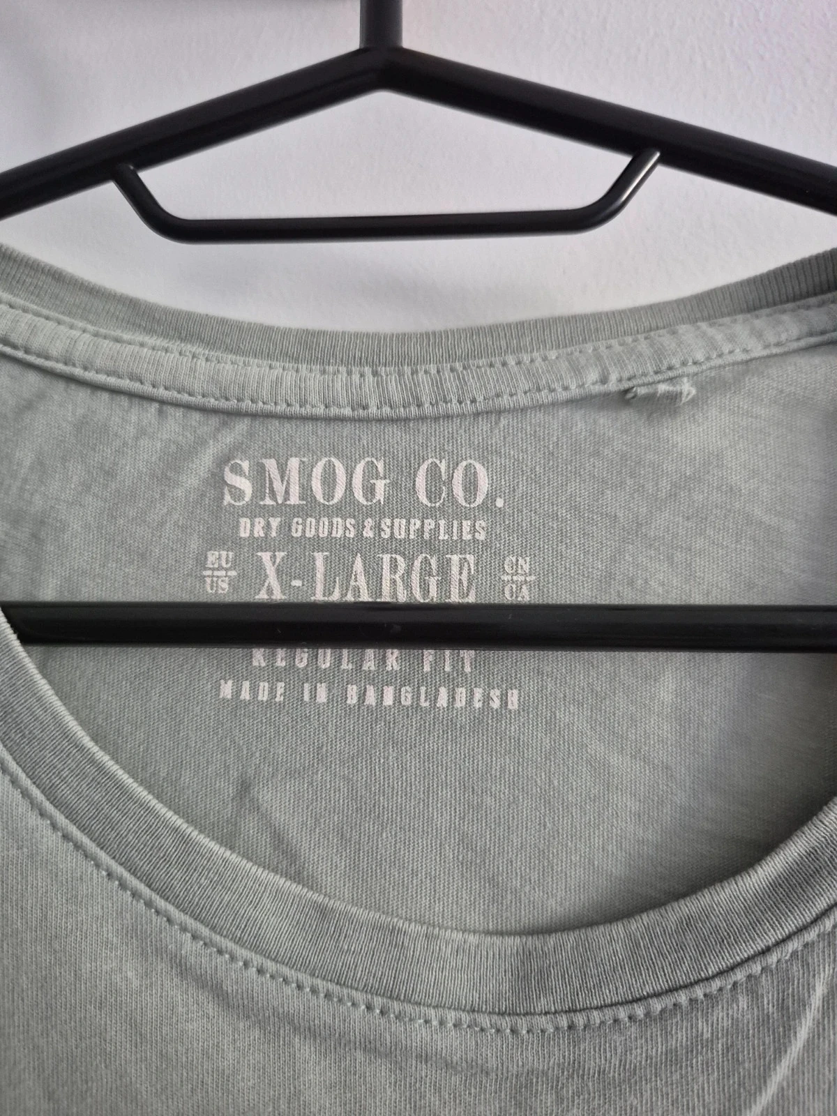 T-shirt imprimé bleu vert clair XL Smog – photo 3